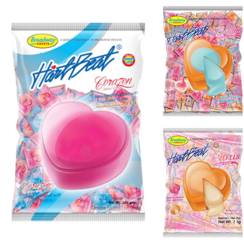 HARTBEAT CANDY ASSORTED FLAVOUR 166'S