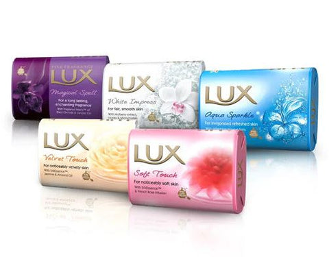 LUX SOAP ASSORTED 6X175GM